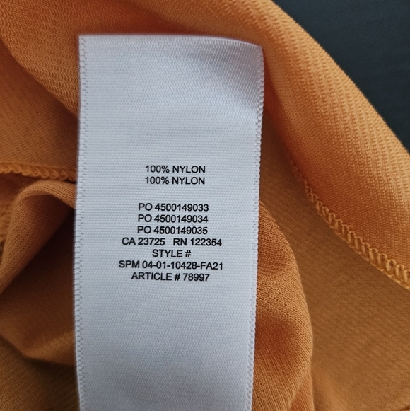 Aritzia Wilfred Gold Pose Long Sleeve Shirt Size S - Picture 7 of 7